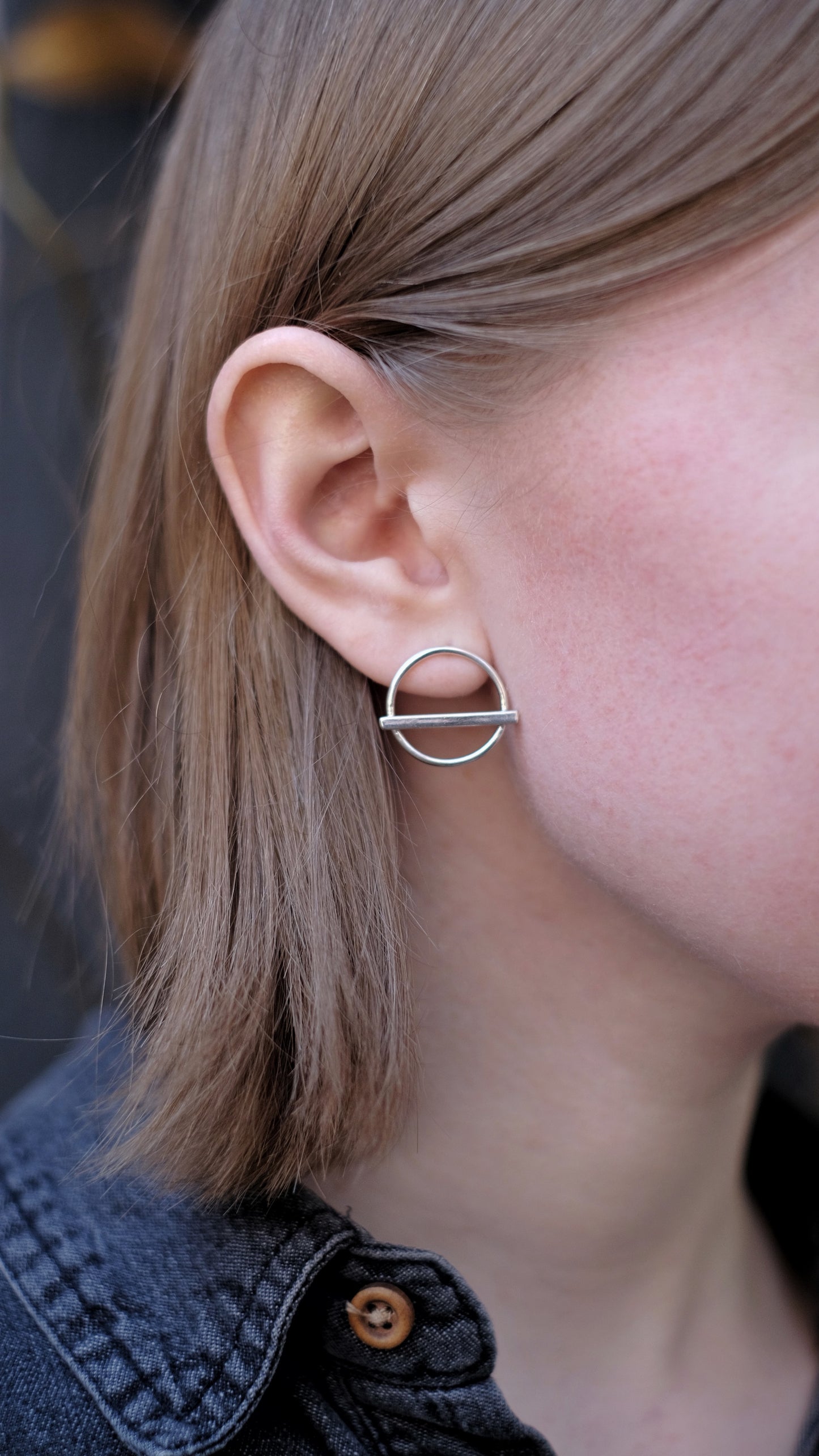 Earrings "Axis"