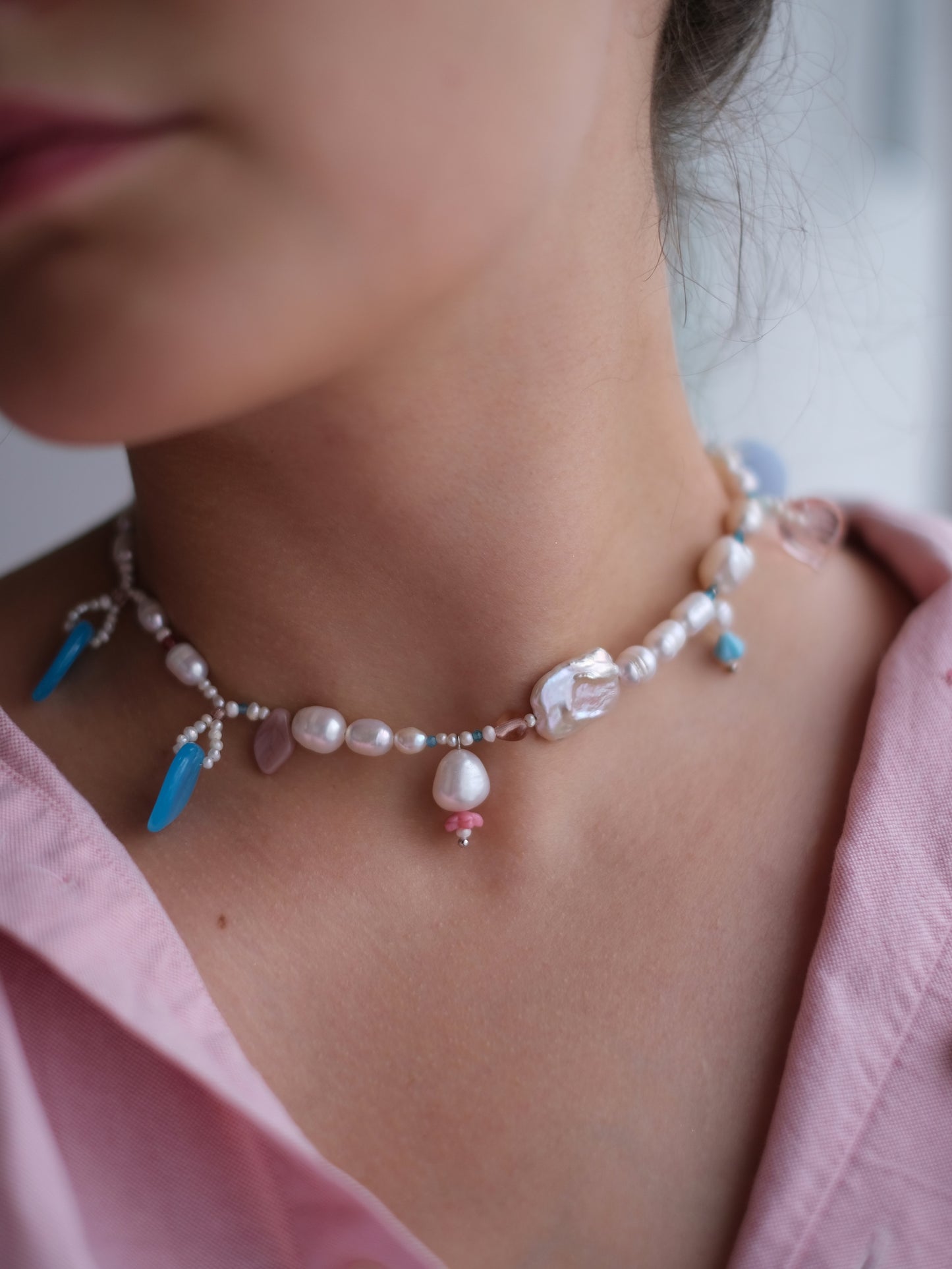 Necklace "Orbit"