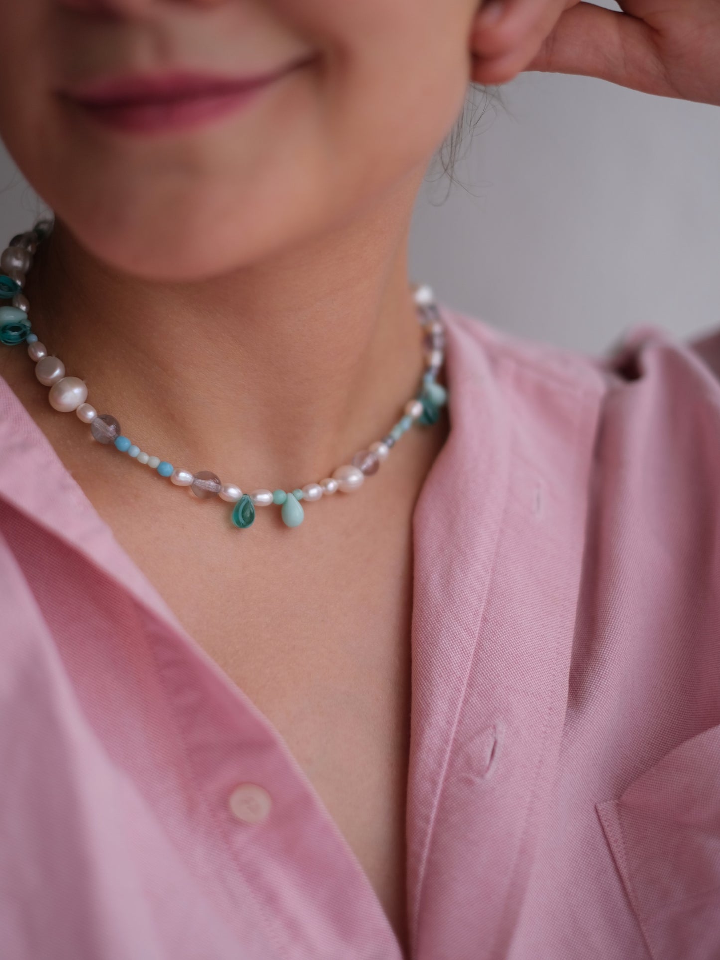 Necklace "Freedom of the sea"
