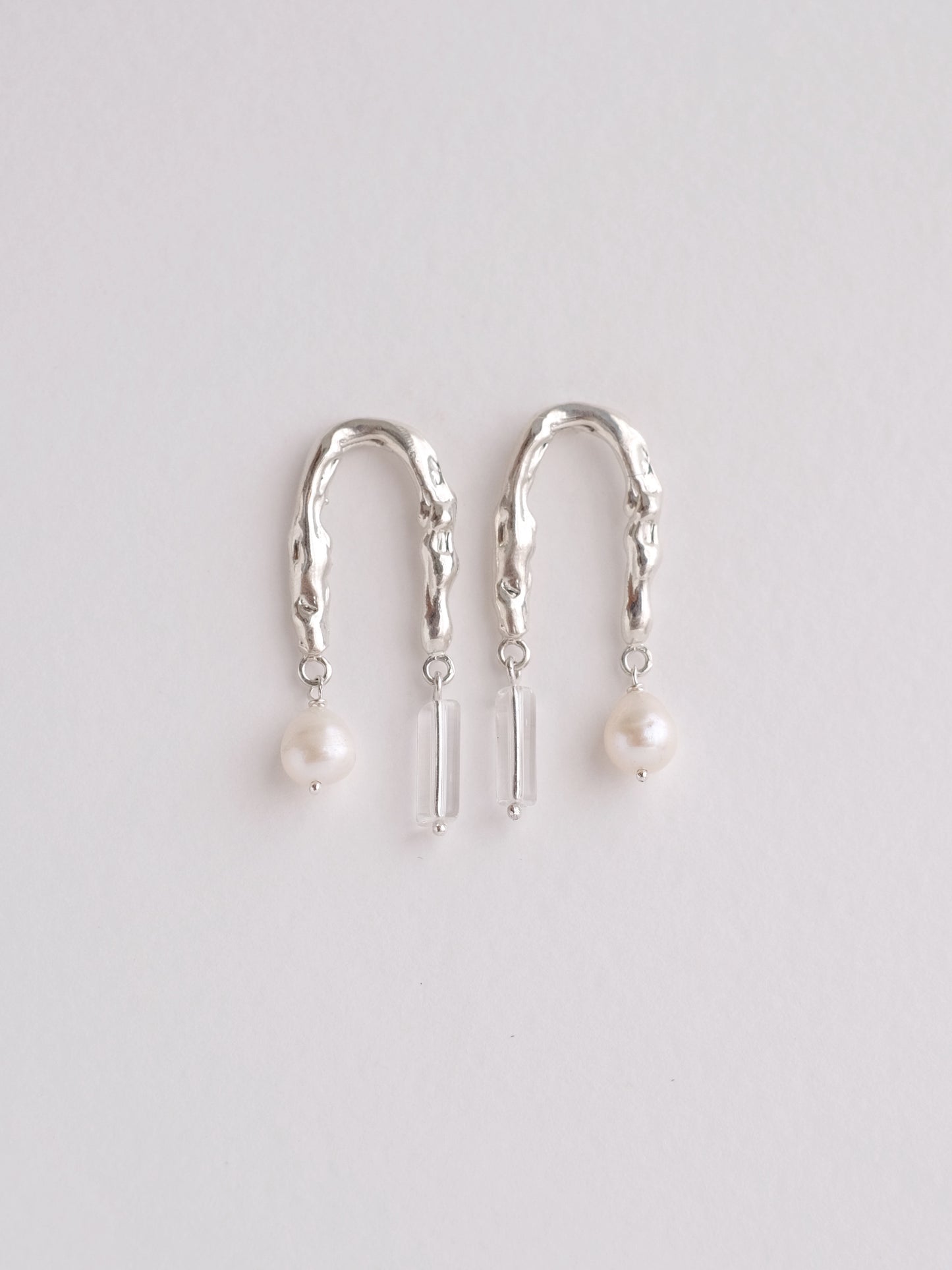 Earrings "Natural arch"