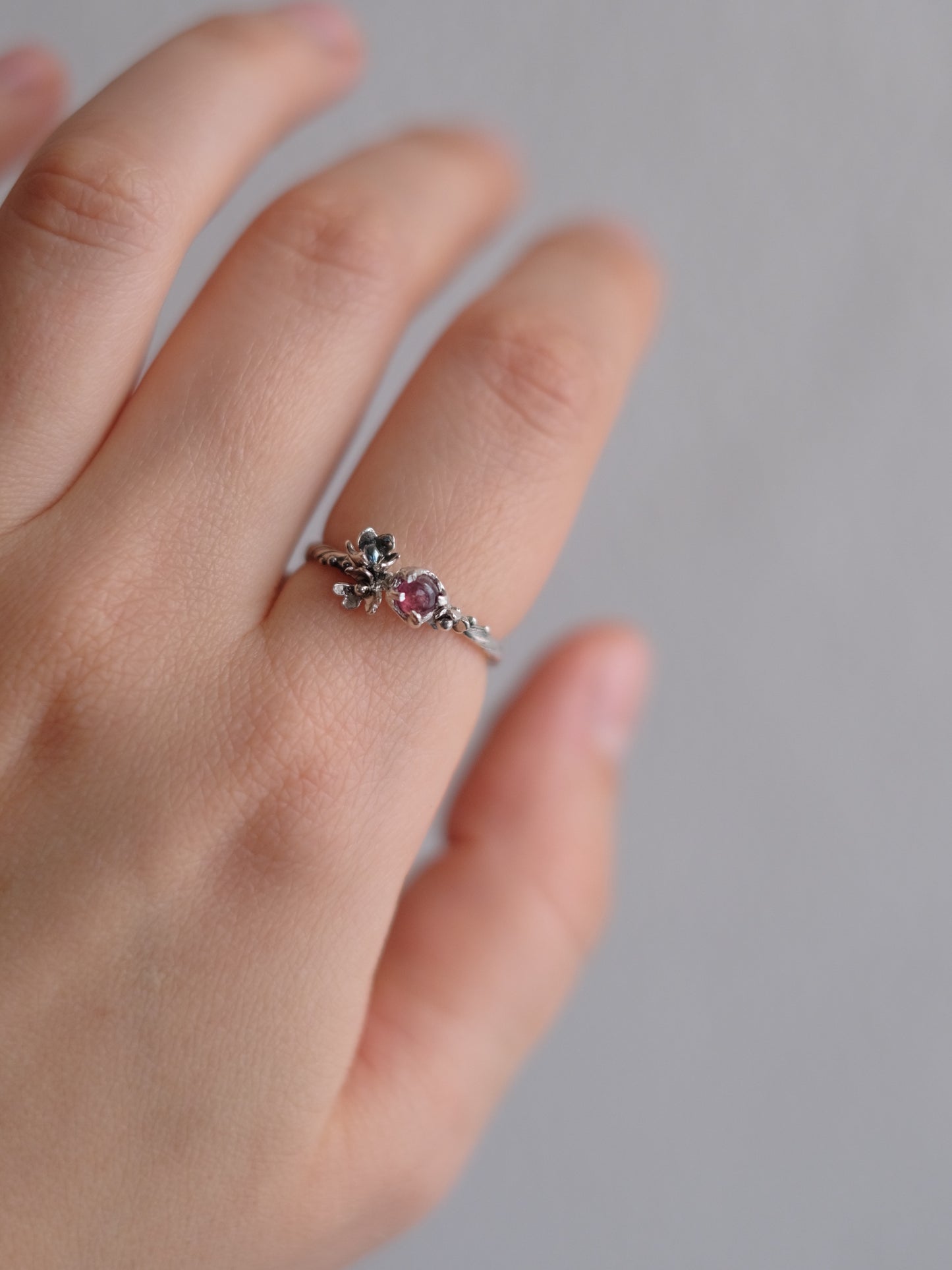 Ring "Tourmaline spring" 18.1 / 17