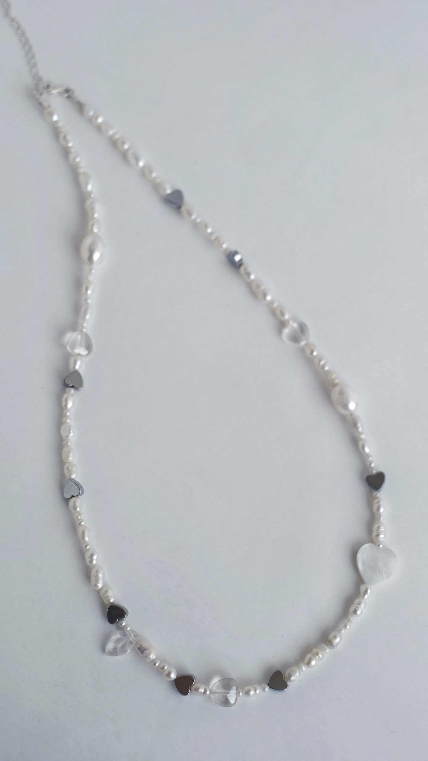 Necklace "Crystal love"