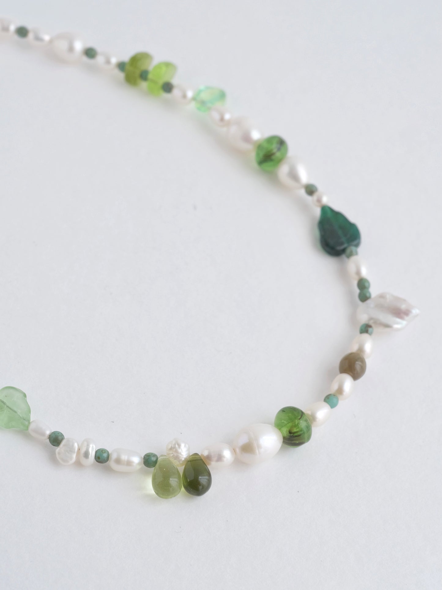 Necklace "Summer forest"