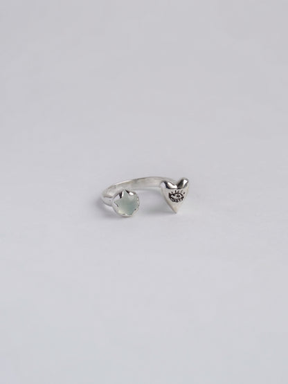 Ring "Looking heart"