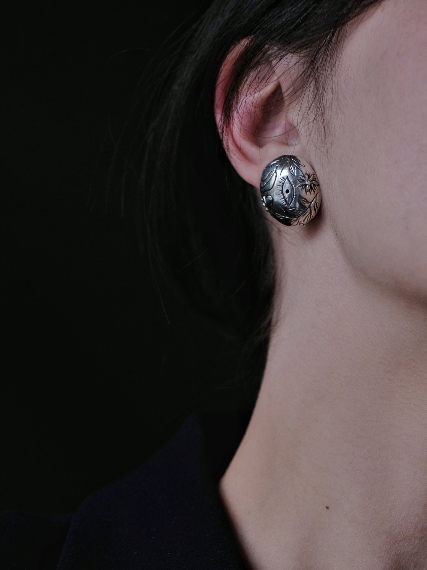 Earrings "Thread"