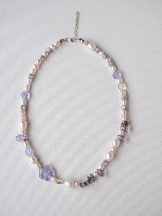 Necklace "Lilac"