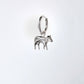 "Moo-Moo" - Sterling Silver Cow Earring - Mono or Pair | Handmade 925