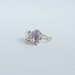 Ring with "Amethyst and pearls"