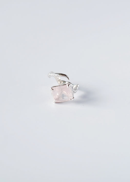 Ring with Rose Quartz