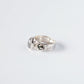 Ring mit Chalzedon und Turmalin