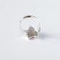 Ring Little Star mit Rauchquarz