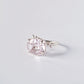 Ring with Large Pink Amethyst