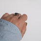 Ring with Large Labradorite