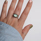 Ring with Large Labradorite