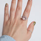Ring with Large Pink Amethyst