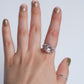 Ring with Large Pink Amethyst