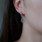 Mono Earring with Amethyst