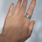 Ring "Khvylya" - Wellen-Siegelring aus Sterlingsilber