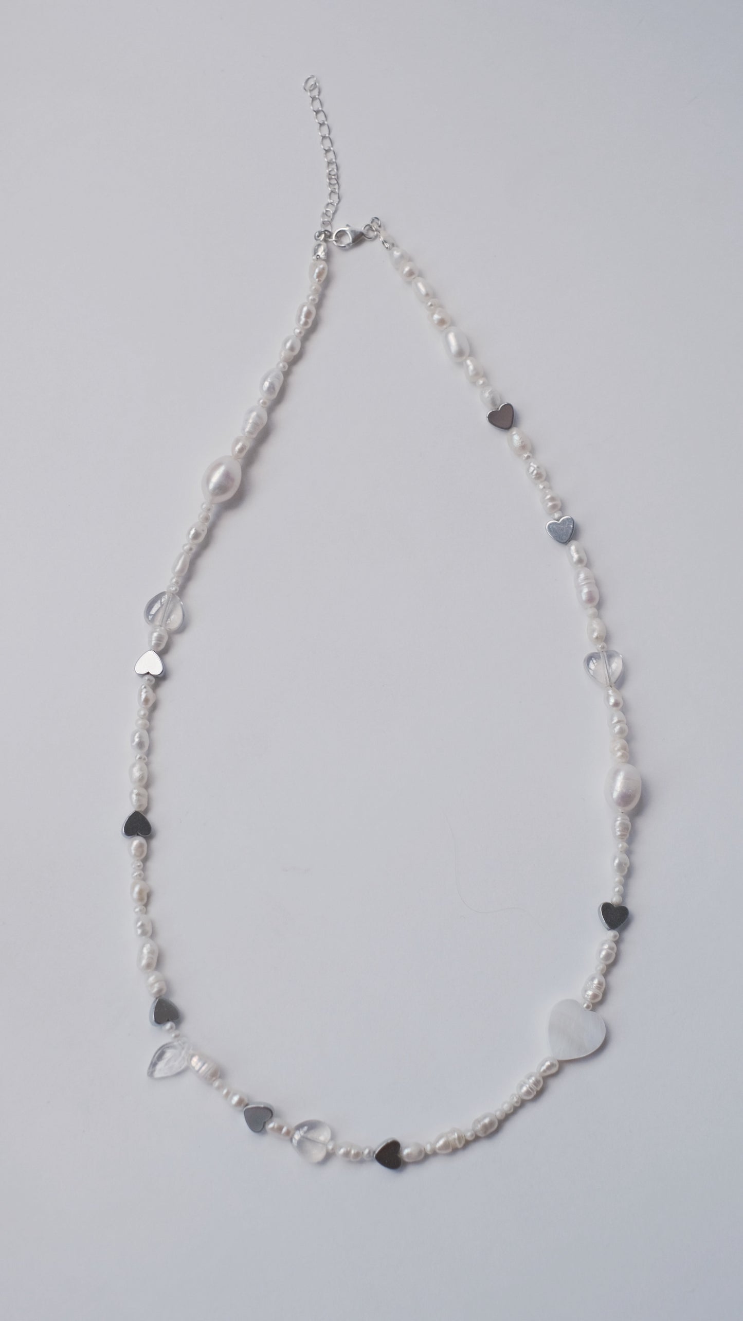 Necklace "Crystal love"
