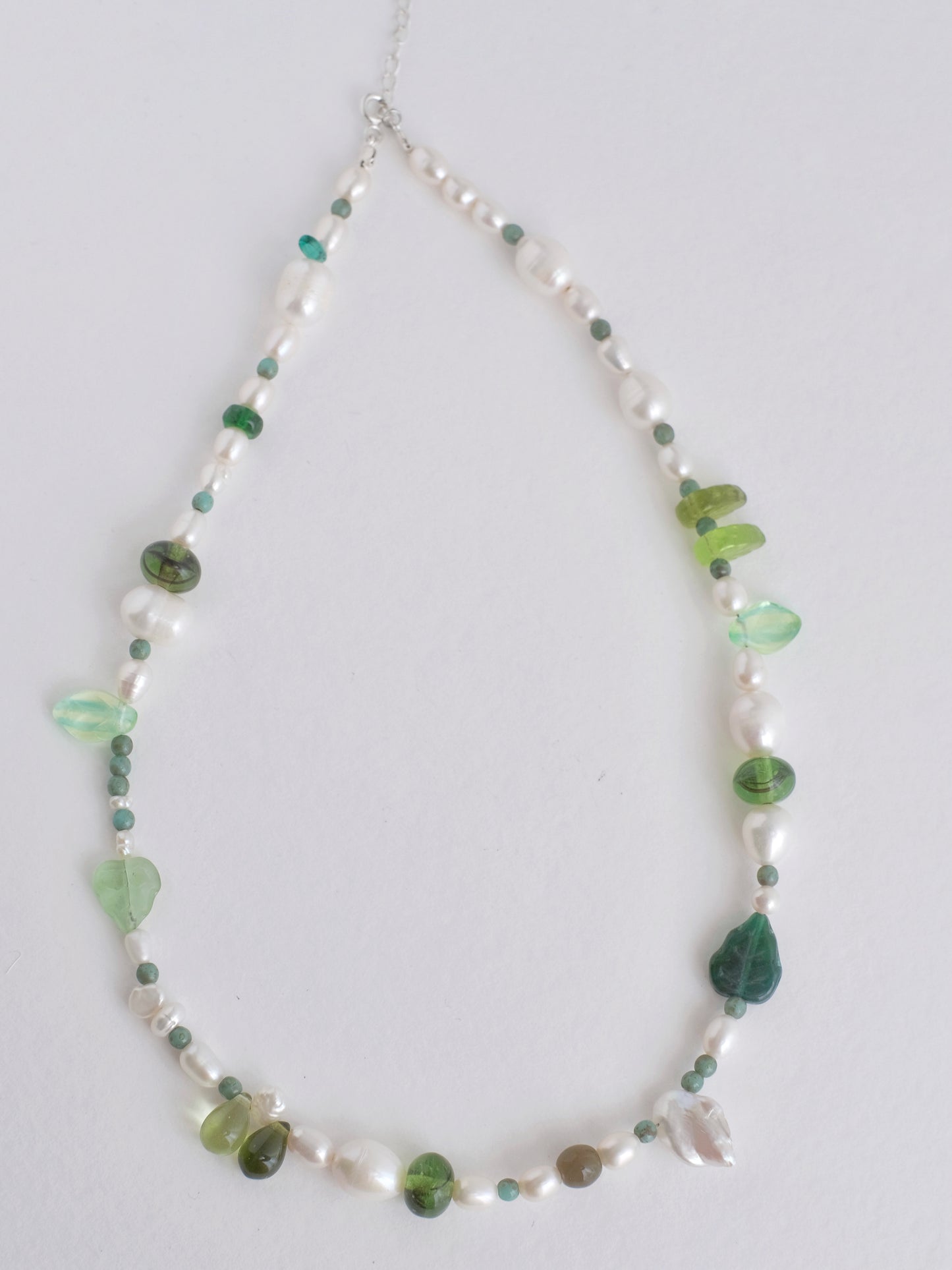 Necklace "Summer forest"
