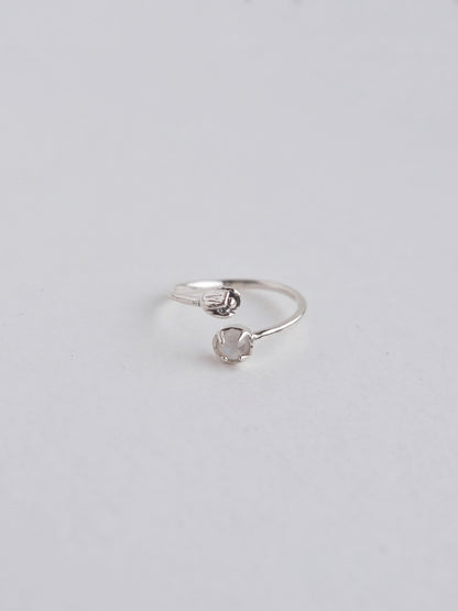 Ring "Tulip dew"