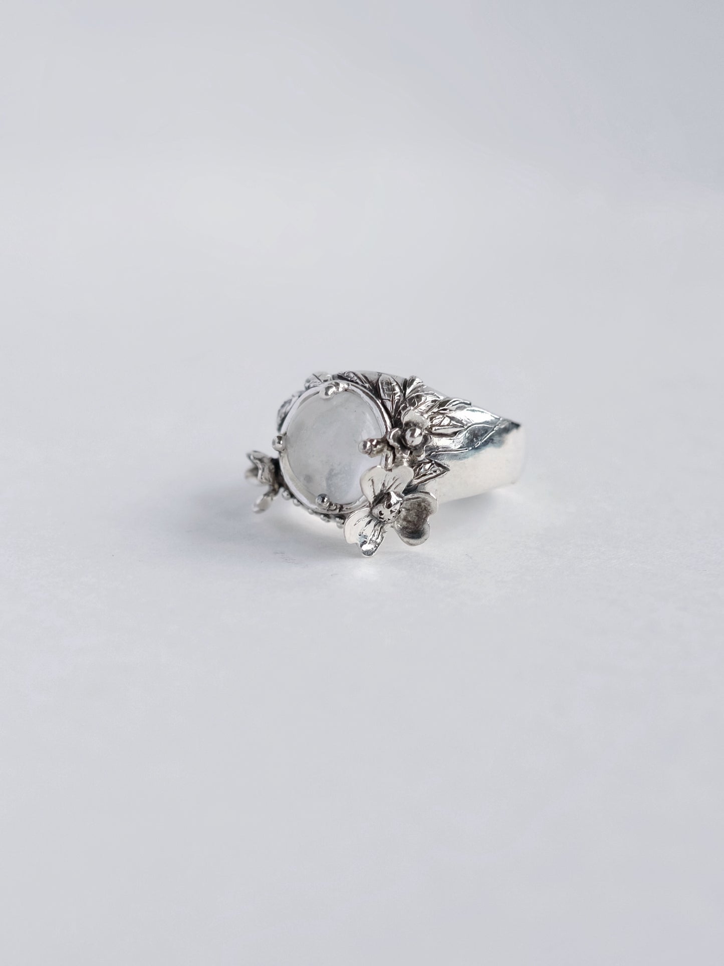 Ring "Forest whirlwind" 7 / 17.5 / O